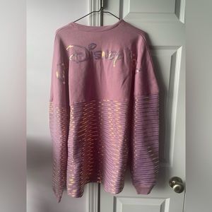 NWT Disney world 50th anniversary spirit jersey purple with sequins